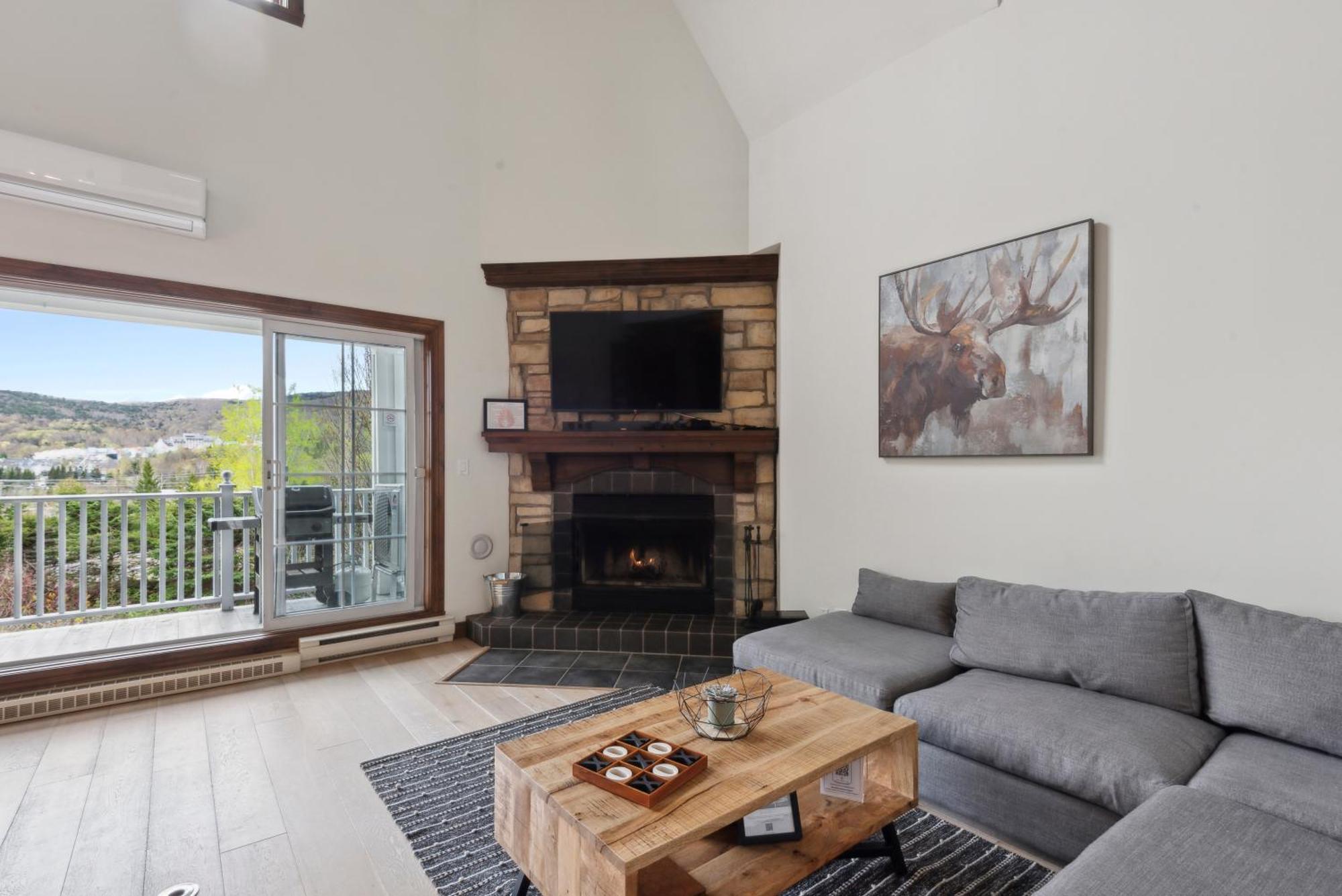 Tremblant Prestige - Manoir 120-6 Apartment Mont-Tremblant Bagian luar foto